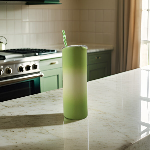 20oz-Ombre-Skinny-Tumbler-Green