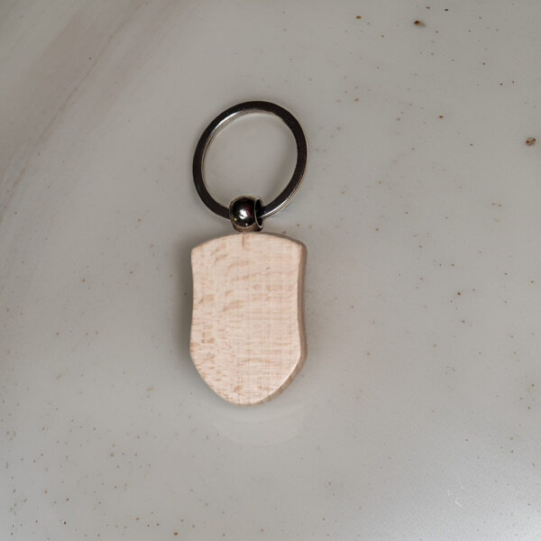 Wooden-Keychain-Shield