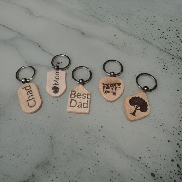 Wooden-Keychains