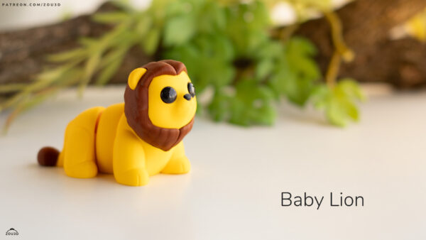 Zou3D-Baby-Lion-1