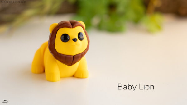 Zou3D-Baby-Lion-2