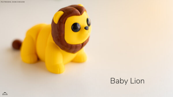 Zou3D-Baby-Lion-3