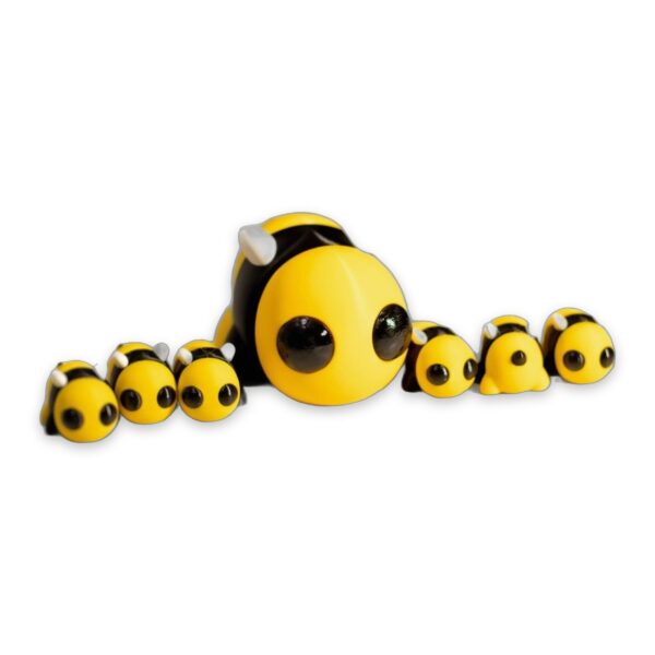 Articulated Baby Bee Fidget Toy, Poseable Desk Buddy
