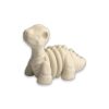 articulated-baby-brontosaurus-skeleton-fidget-toy-1 A cream-colored articulated brontosaurus skeleton figure posed with its head turned, showing movable neck and body joints.