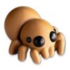 Articulated Baby Spider Fidget Toy, Poseable Desk Buddy