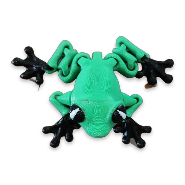 articulated-frog-3d-printed-flexi-posable-6 Articulated Frog, 3D Printed Flexi with Posable Legs and Feet