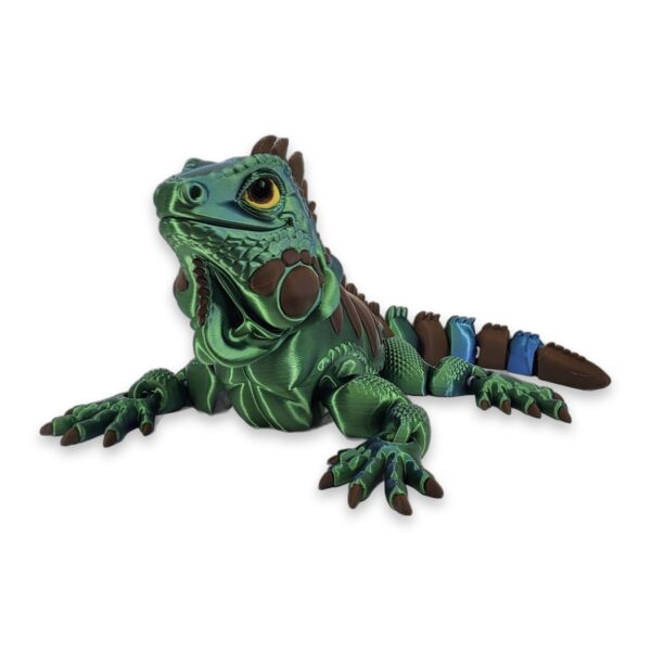 articulated-iguana-poseable-fidget-toy-1 Articulated Iguana, Poseable Fidget Toy and Desk Buddy