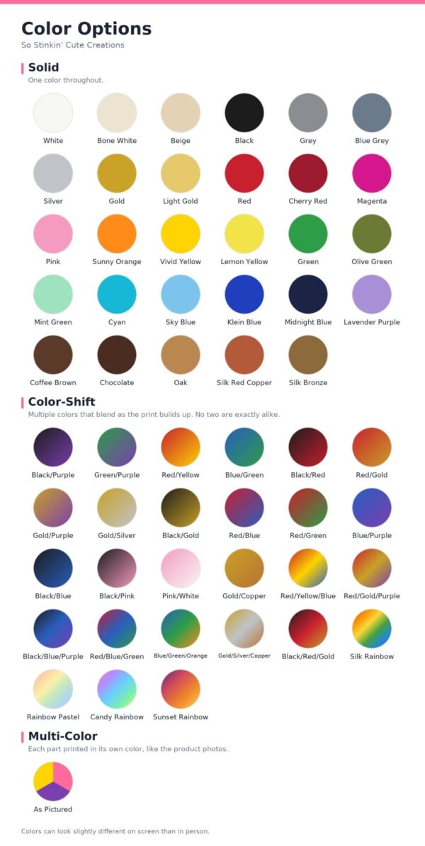 color-options-e47a4737940a So Stinkin' Cute Creations color options chart